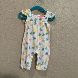 Last chance Isaac Mizrahi Fruits Jumpsuit 3-6M